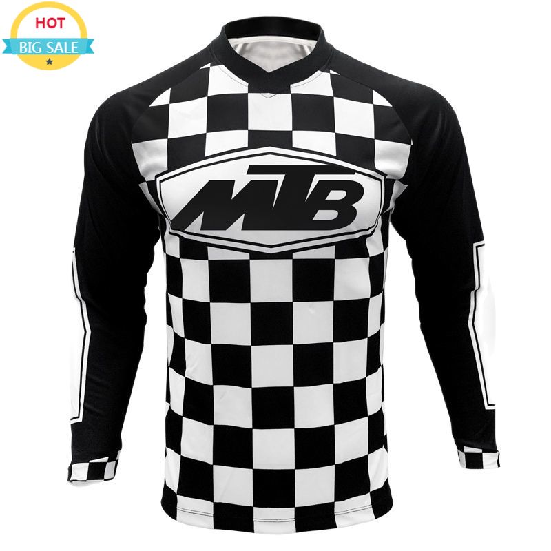 Mountain Biking Jersey - Short Sleeves MTB Motorcycle Jersey Mountain