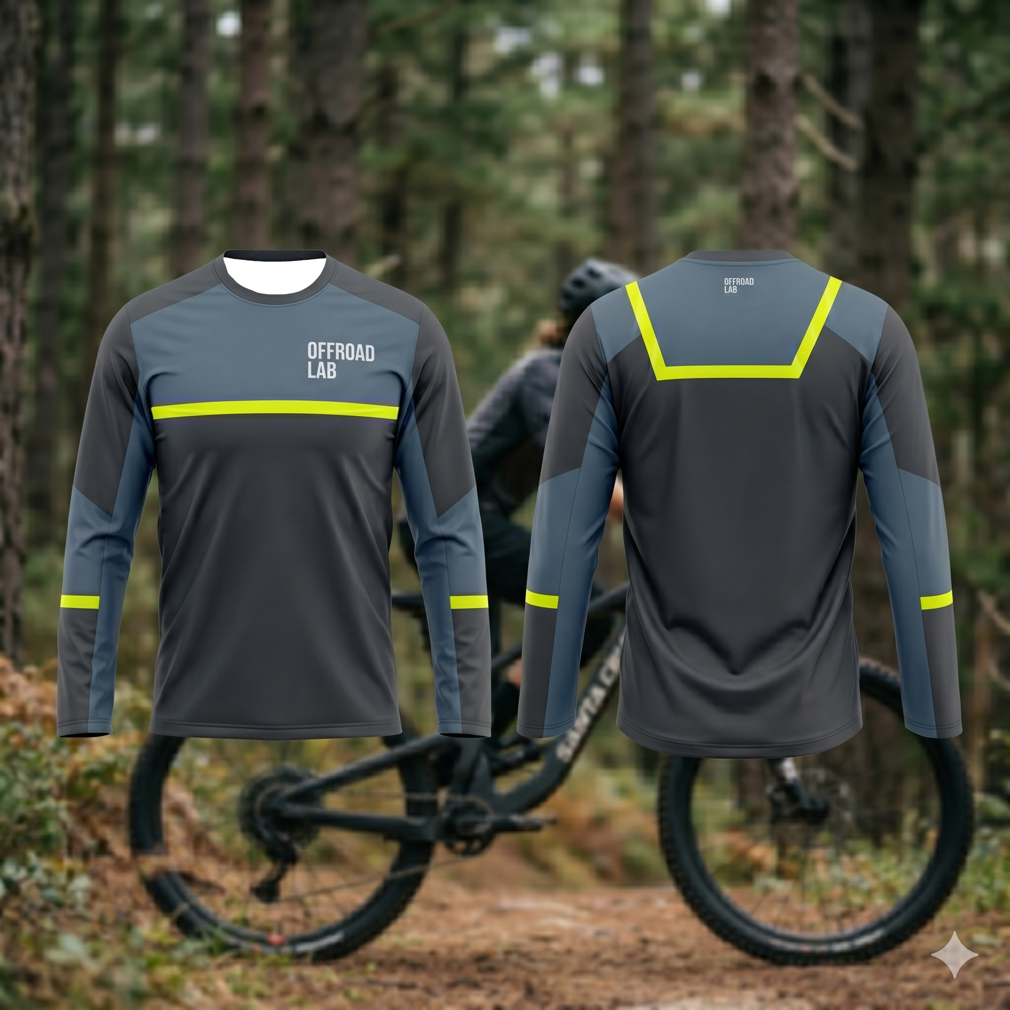 Mountain Biking Jersey - Family Men Breathable MTB Motocross Enduro
