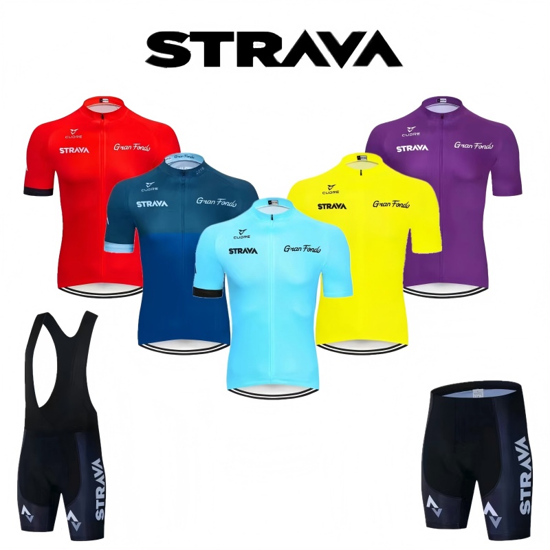 Mountain Biking Jersey - STRAVA Cycling Sets Cycling Clothes For