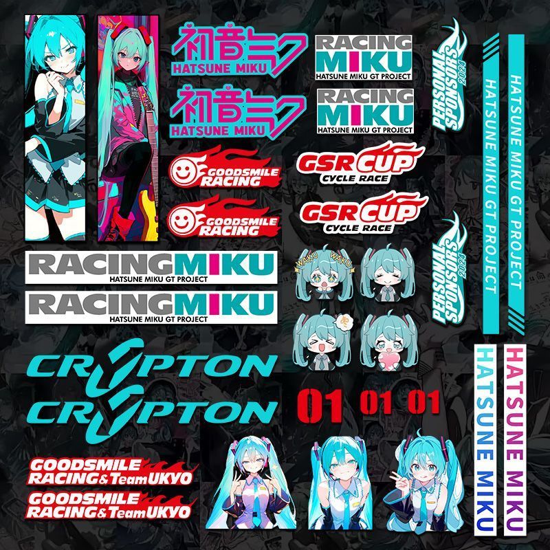 Hatsune Miku peripheral sticke – обзор и цена Mountain Biking In Japan